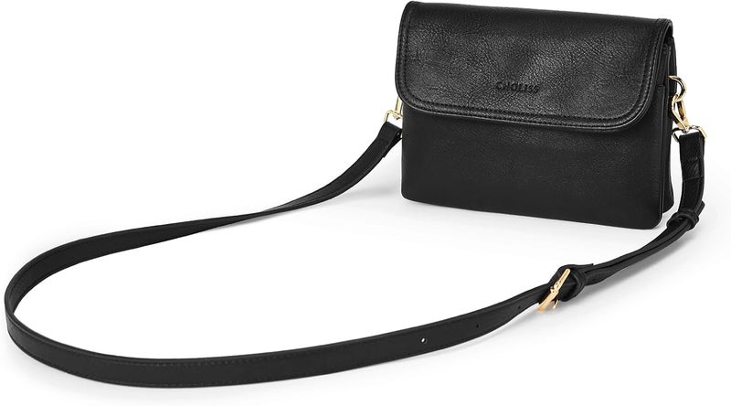 CHOLISS Small Crossbody Bags for Women, Vegan Leather Cell Phone Purse, Mini Travel Purse with Adjustable Strap Womens Gifts - Image 1